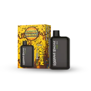 Iguana Pod Pocket Mango 3ml – Caja y vapeador CBD afrutado