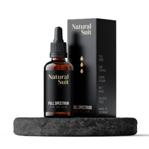 Aceite de CBD 25% espectro completo para dolor crónico y ansiedad fuerte