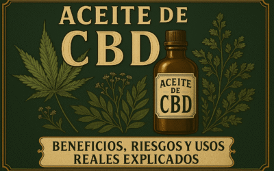 Aceite de CBD: qué es, beneficios reales y precauciones antes de usarlo