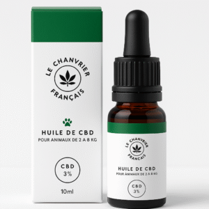 Aceite CBD 3 por ciento para mascotas perros y gatos 10ml