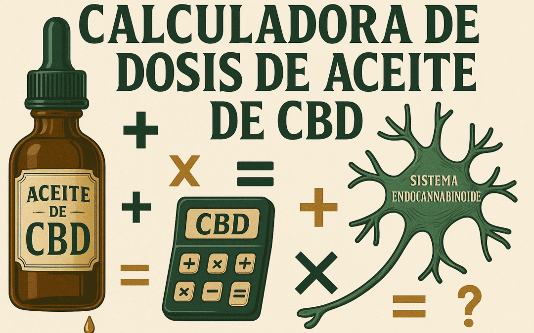 Calculadora de dosis de aceite de CBD