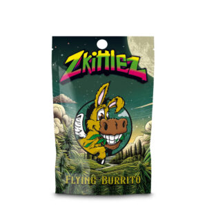 Hash CBD Zkittlez de Flying Burrito con aroma afrutado y textura cremosa