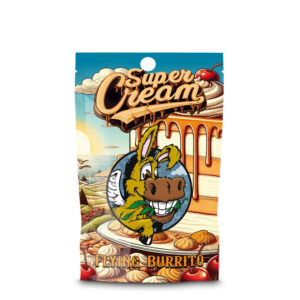 Hash CBD Super Cream de Flying Burrito con textura cremosa y aroma terroso
