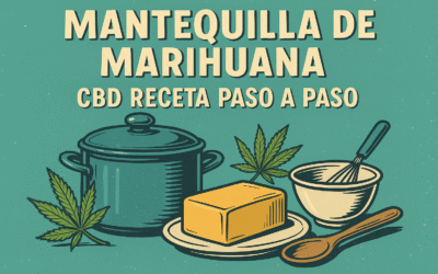 Cómo hacer mantequilla de marihuana o CBD: receta fácil paso a paso