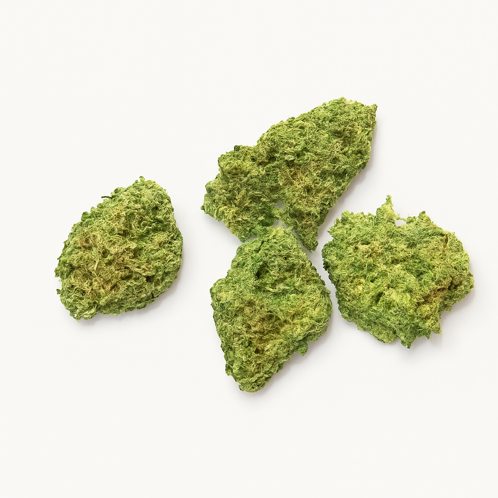 flores de CBD Jumbo Green Sour 25g Xuxes popcorn