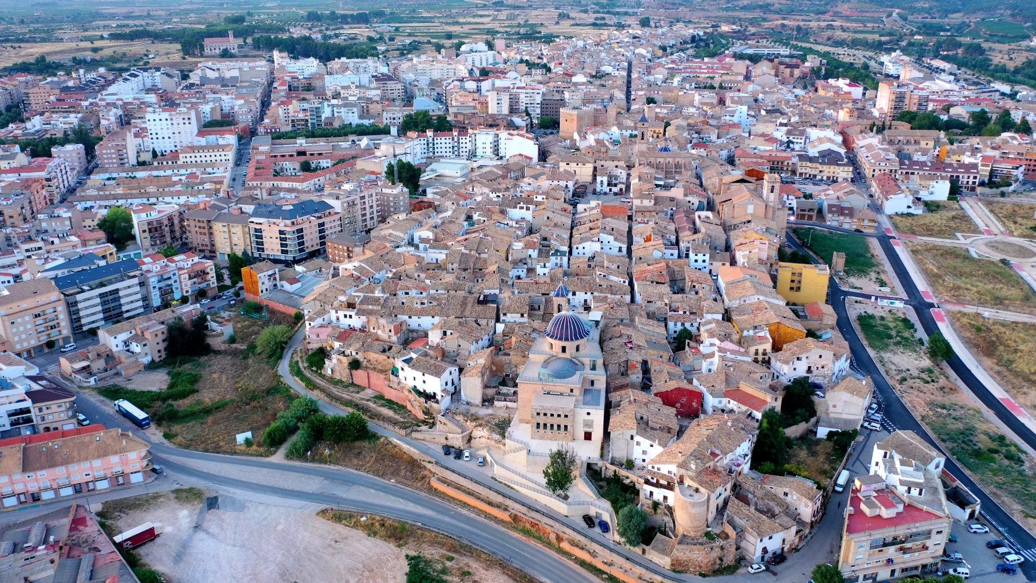 CBD en Requena – Vista panorámica de la ciudad