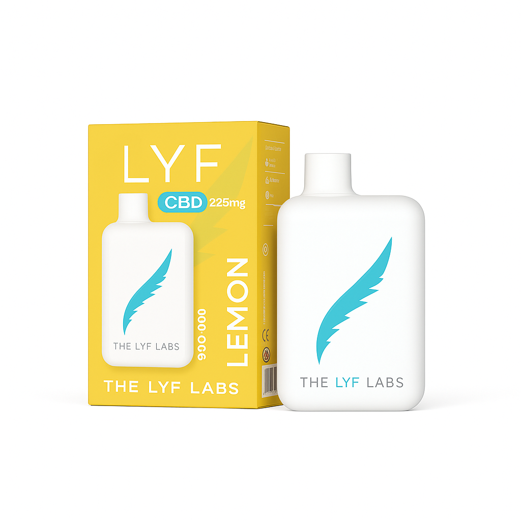 LYF Pod Pocket CBD Lemon 3ml – Vaper desechable 225 mg