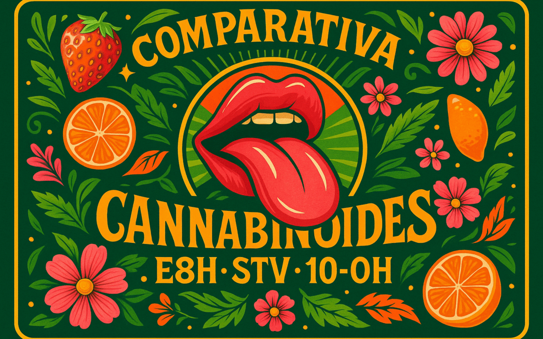 Comparativa E8H, STV y 10-OH: efectos, duración y diferencias