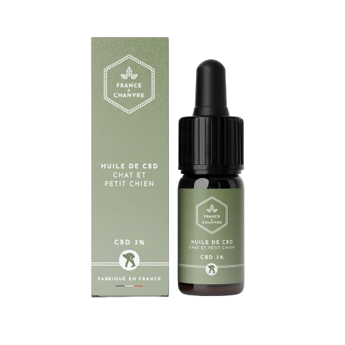 Aceite CBD 3% para mascotas Le Chanvrier Fran?ais 10 ml