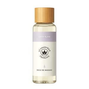 Aceite de masaje CBD Loto Blanco Le Chanvrier Français 100 ml