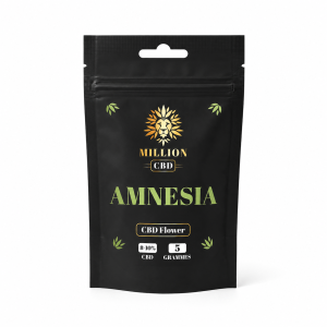 Envase Amnesia CBD Flower Million CBD 5 g
