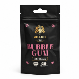 Envase Bubble Gum CBD Flower Million CBD 5 g