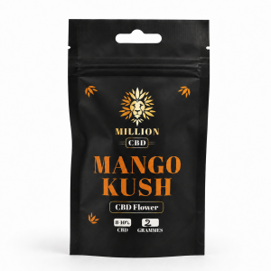 Envase Mango Kush CBD Flower Million CBD 2 g