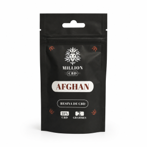 Envase Afghan Resina CBD Million CBD 2 g
