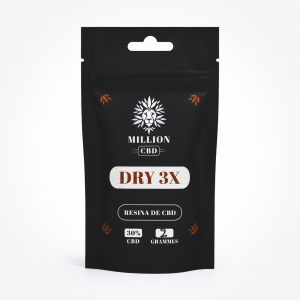 Envase Dry 3X Resina CBD Million CBD 2 g