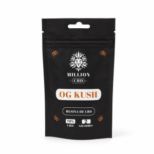 Envase OG Kush Resina CBD Million CBD 2 g