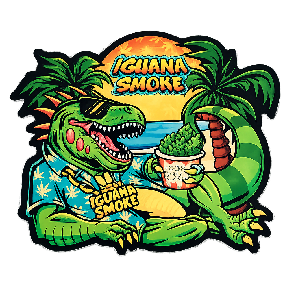 Iguana Smoke lagarto marca