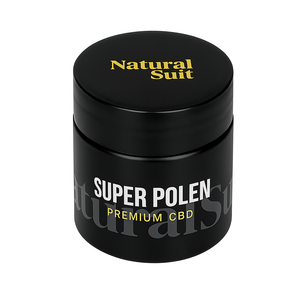 Natural Suit Super Polen Premium CBD bote negro
