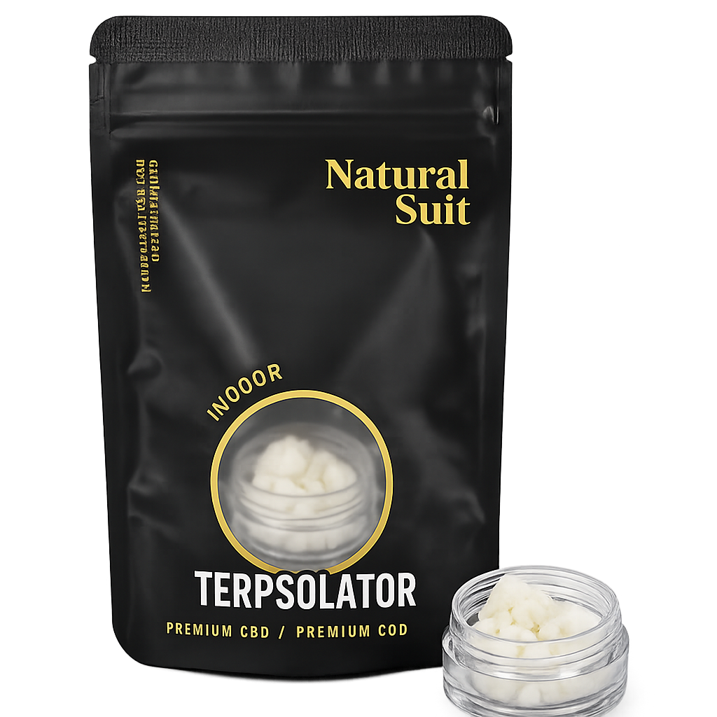 Natural Suit Terpsolator Premium CBD envase