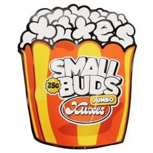 Envase Jumbo Sweet Mandarin Xuxes flores CBD 25 g sin fondo