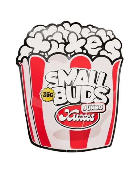 Envase Jumbo Pink Kush Xuxes flores CBD 25 g sin fondo