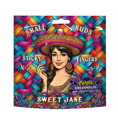 Sweet Jane Small Buds Purple CBD 25 g - CBD Perejil