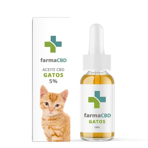 Aceite CBD para Gatos sabor Salmón 5% - Farma CBD